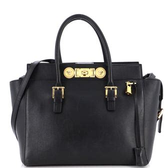 versace signature lock bag|versace black label purses.